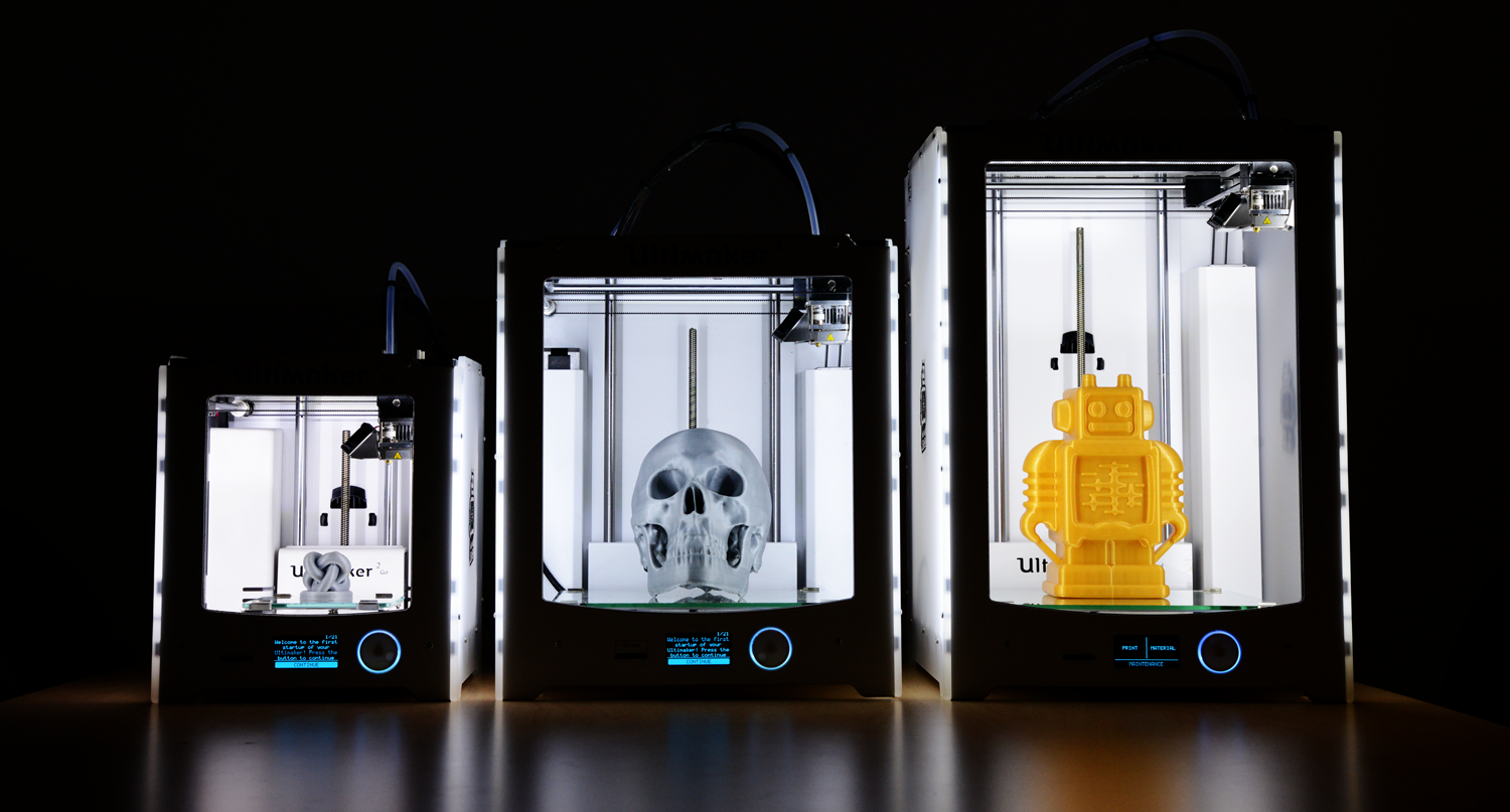 Ultimaker 3D spausdintuvai