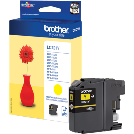 Brother LC121Y geltono rašalo kasetė