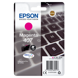 Epson 407 purpurinio rašalo kasetė