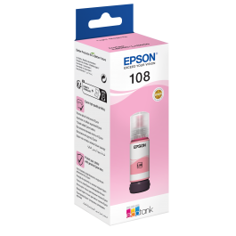 Epson 108 šviesiai purpurinio rašalo buteliukas