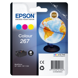 Epson 267 trijų spalvų rašalo kasetė