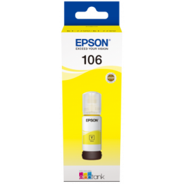 Epson 106 geltono rašalo buteliukas