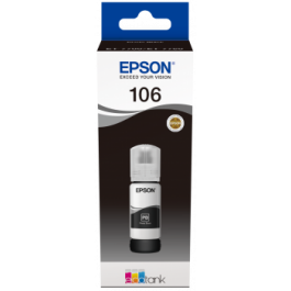 Epson 106 juodo rašalo buteliukas