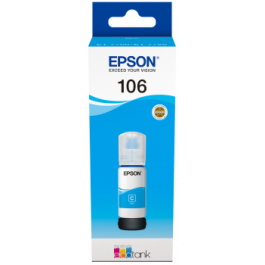 Epson 106 mėlyno rašalo buteliukas