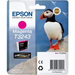 Epson T3243 purpurinio rašalo kasetė