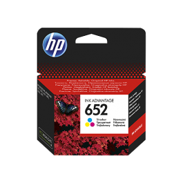 HP 652 trijų spalvų rašalo kasetė