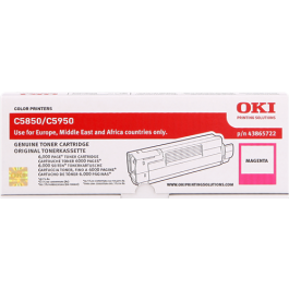 Toneris OKI 43865722 (purpurinis)