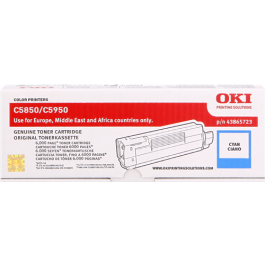 Toneris OKI 43865723 (mėlynas)