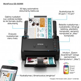 Skeneris Epson WorkForce ES-500WII