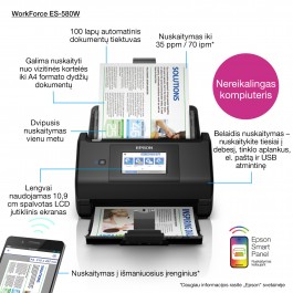 Skeneris Epson WorkForce ES-580W