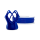 Ultimaker Mėlynas PLA plastikas